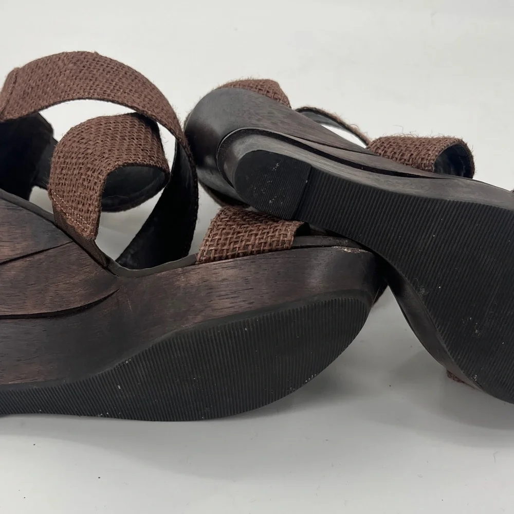 Diane Von Furstenberg Opal Wedge Sandals - Picture 6 of 12